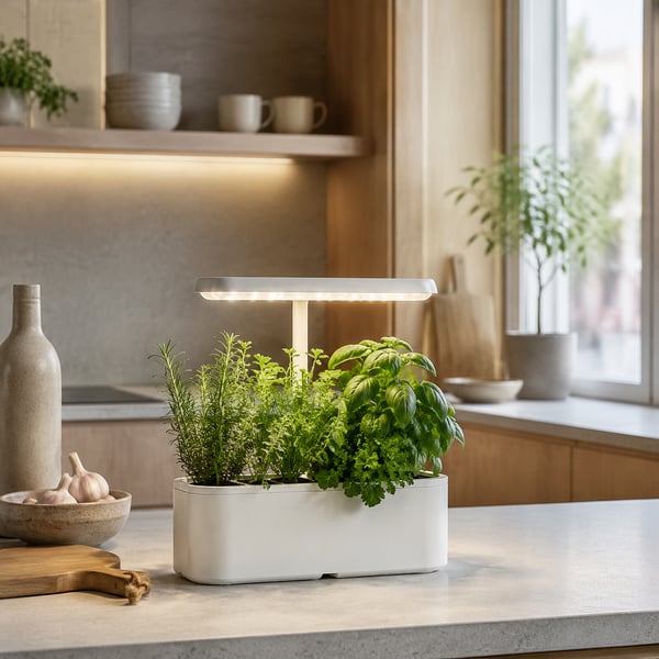 Self-watering smart planter — view 2
