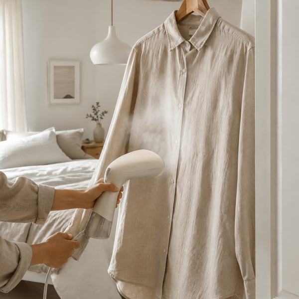 Mini garment steamer — view 2