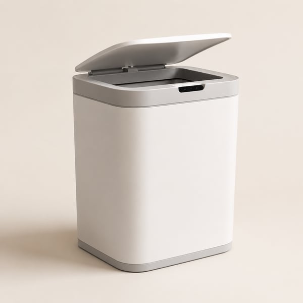 Smart touchless trash can