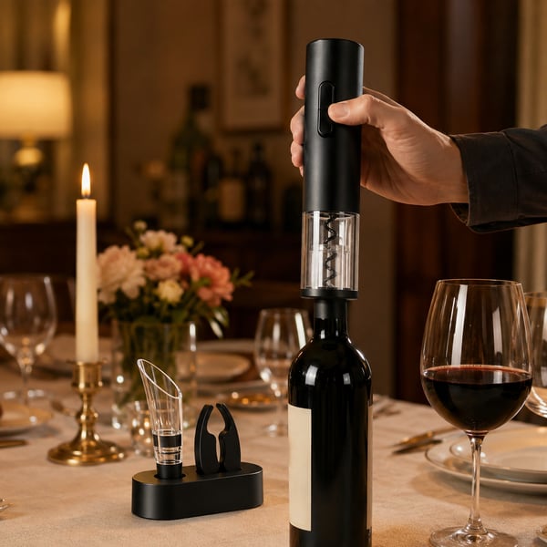 Electric wine-opener gift set — view 2
