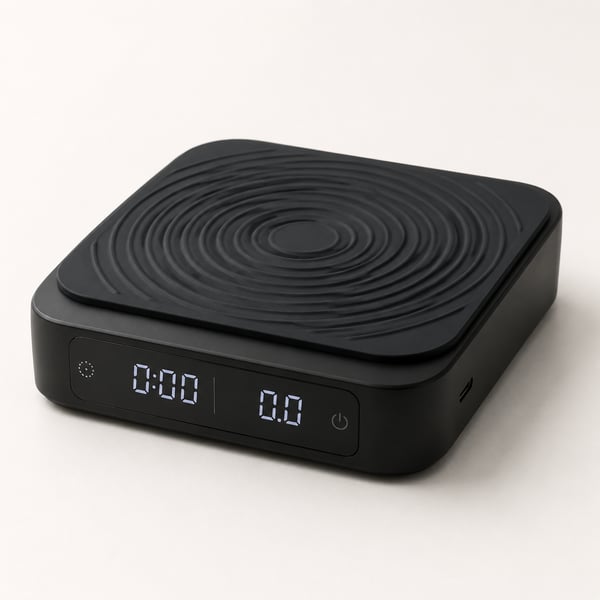 Smart coffee scale with timer