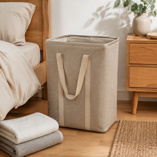 Collapsible laundry basket — view 2