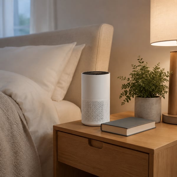 Desktop HEPA air purifier — view 2