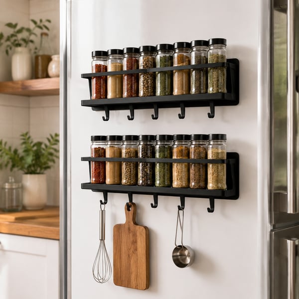Magnetic spice-rack pair — view 2