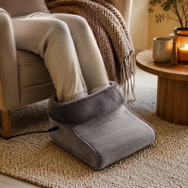 Heated foot warmer — view 2