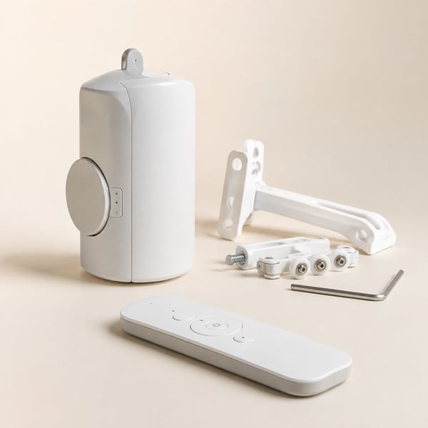 Automatic curtain-opener kit