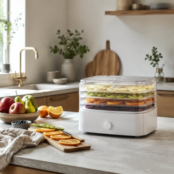 Five-tray food dehydrator — view 2