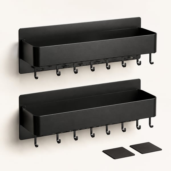 Magnetic spice-rack pair