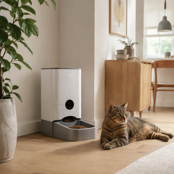 Smart pet feeder — view 2